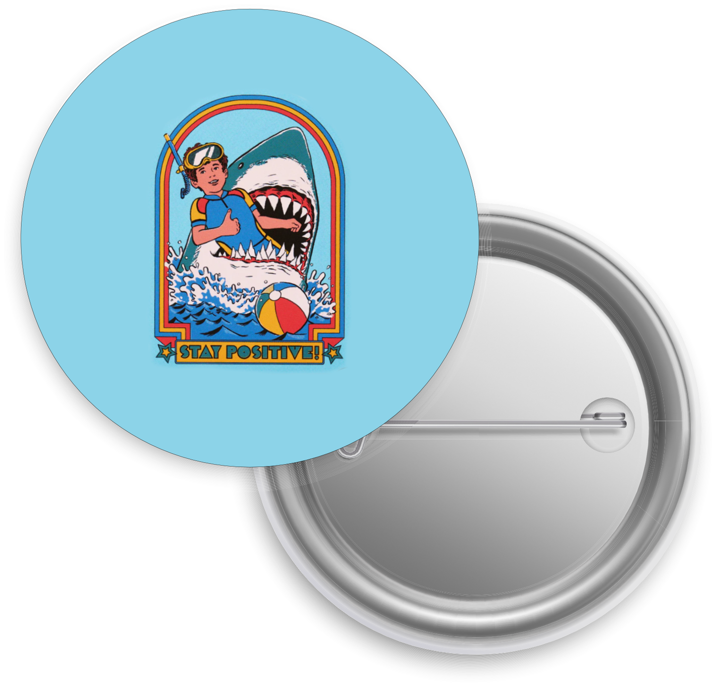 Positivity Button Badge