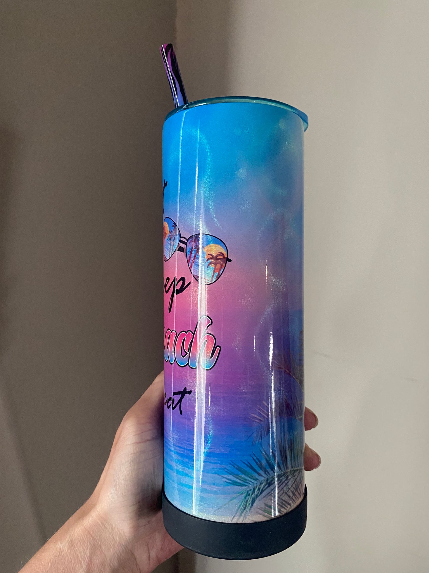 20 oz Peacock Sublimation Tumblers - Mad Crow Blanks