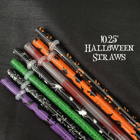 Halloween Tumbler Straws