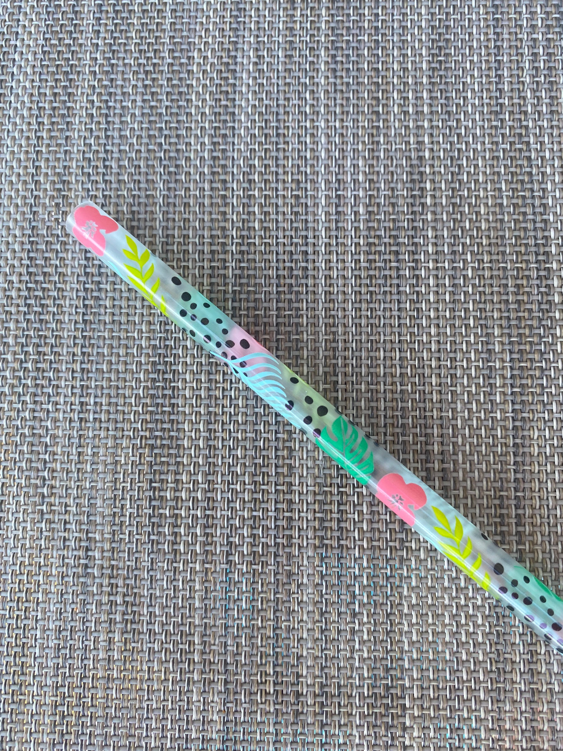 Printed Straws - Mad Crow Blanks