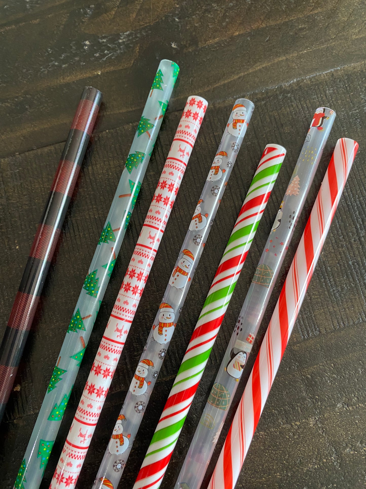 Christmas Straws