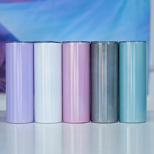 20 oz Straight Shimmer Tumblers - Mad Crow Blanks