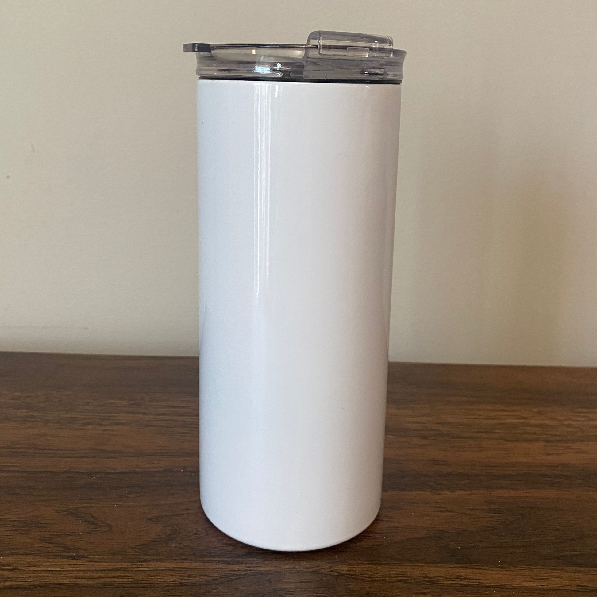 15 oz Sublimation Tumbler-Screw On Lid Style - Mad Crow Blanks